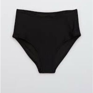 NEW Aerie Black Bikini Bottoms SMALL